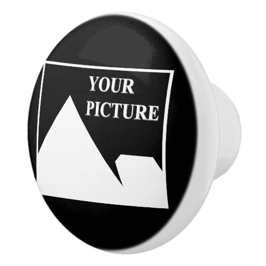 モダンシンプル写真の結婚作成 セラミックノブ (右)