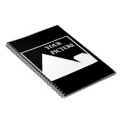 モダンシンプル写真の結婚作成 ノートブック (右側)