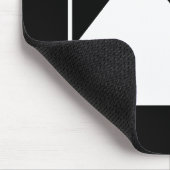 モダンシンプル写真の結婚作成 マウスパッド (コーナー)