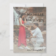 モダンシンプル写真ミニマル結婚リスト