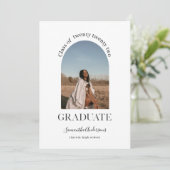 モダンシンプル写真研究科 招待状 (スタンド正面)