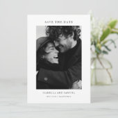 モダンシンプル写真結婚式 招待状 (スタンド正面)