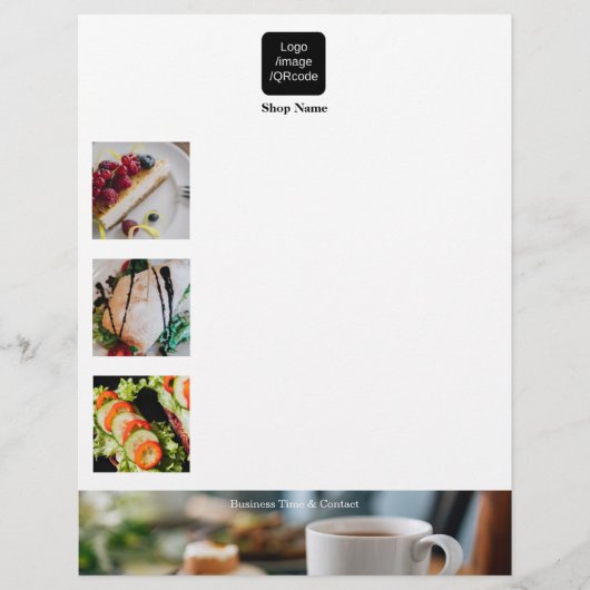 モダンシンプル写真 チラシ (正面)