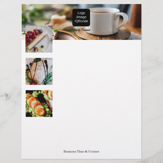 モダンシンプル写真 チラシ (正面)