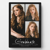 モダンシンプル卒業生3 Photo Collage Script フォトプラーク (正面)