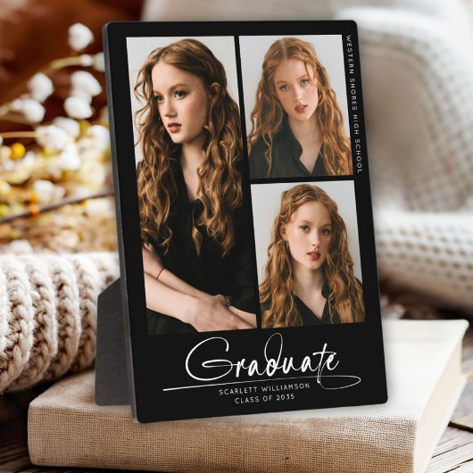 モダンシンプル卒業生3 Photo Collage Script フォトプラーク