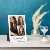 モダンシンプル卒業生3 Photo Collage Script フォトプラーク (側面)