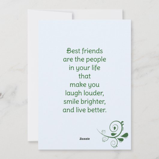 モダンシンプル友達の写真ホリデーカード シーズンカード (裏面)