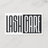 モダンシンプル口 名刺 (正面)