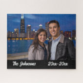 モダンシンプル周年記念写真ジグソーパズル ジグソーパズル (横)