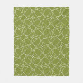 モダンシンプル型 フリースブランケット (正面)