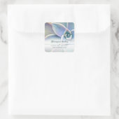 モダンシンプル子供部屋写真 スクエアシール (バッグ)