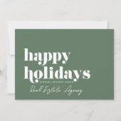 モダンシンプル実在シック シーズンカード (正面)