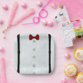 モダンシンプル小紳士バビーシャワーかわいい ペーパープレート (パーティー)