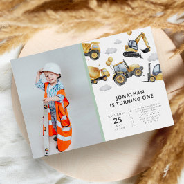 モダンシンプル建築誕生会 招待状