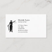 モダンシンプル弁護士法律事務所 名刺 (裏面)