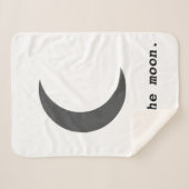 モダンシンプル引用文 シェルパブランケット (正面(横))