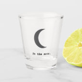 モダンシンプル引用文 ショットグラス (正面)