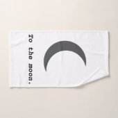 モダンシンプル引用文 ハンドタオル (ハンドタオル)