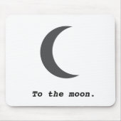 モダンシンプル引用文 マウスパッド (正面)