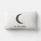 モダンシンプル引用文 ランバークッション (正面)