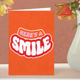 モダンシンプル文字折り畳みグリーティングカード カード