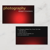 モダンシンプル普通写真名刺 名刺 (正面/裏面)