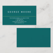 モダンシンプル普通名刺 名刺 (正面/裏面)