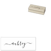 モダンシンプル書名 ラバースタンプ (押印)