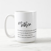 モダンシンプル最高の母刻まで美しい最高のギフト コーヒーマグカップ (左)