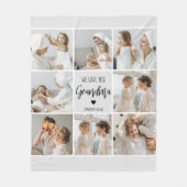 モダンシンプル最高の美しいギフトCo最高の フリースブランケット (正面)