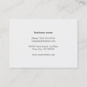 モダンシンプル木製軽量インテリア設計者 名刺