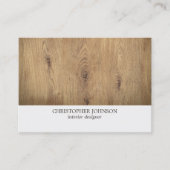 モダンシンプル木製軽量インテリア設計者 名刺