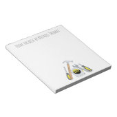 モダンシンプル父の日の道具ミニマル お洒落 ノートパッド (アングル)