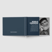 モダンシンプル白黒フィルタメモリアル ゲストブック (全面)