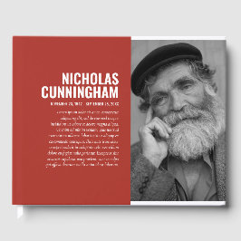 モダンシンプル白黒フィルタメモリアル ゲストブック