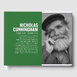 モダンシンプル白黒フィルタメモリアル ゲストブック