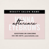 モダンシンプル眉ティントヘンナブローズアフターケア (正面)