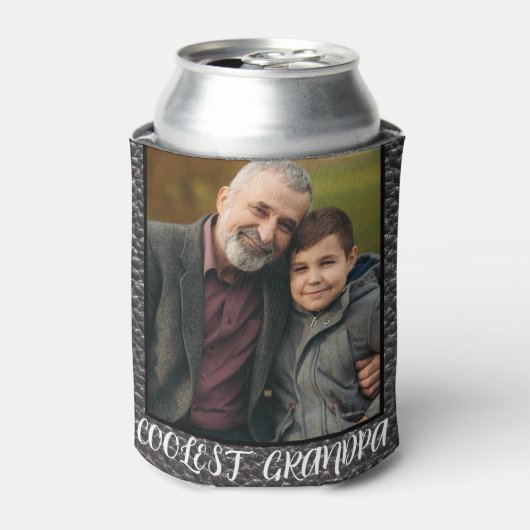 モダンシンプル祖父かわいギフトクール記念 缶クーラー (缶正面)