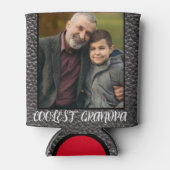 モダンシンプル祖父かわいギフトクール記念 缶クーラー (正面)