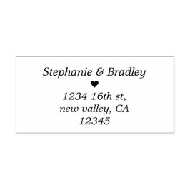 モダンシンプル結婚自着式ゴム印 セルフインキングスタンプ