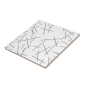 モダンシンプル線，雑雑な図形線パターン タイル (側面)