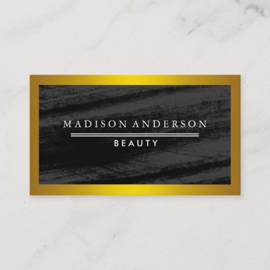 モダンシンプル美しいクラシックピンク 名刺 (正面)