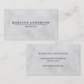 モダンシンプル美しいクラシック 名刺 (正面/裏面)