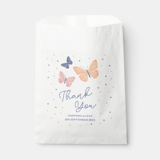 モダンシンプル誕生日 フェイバーバッグ (正面)