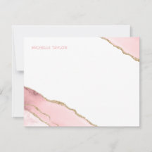 モダンシンプル赤面エレガントピンクアゲート