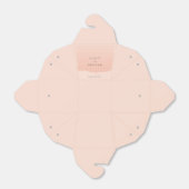 モダンシンプル赤面結婚ズ フェイバーボックス (折り畳みなし)