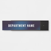 モダンシンプル部門名 サインプレート (正面)