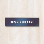 モダンシンプル部門名 サインプレート (正面)