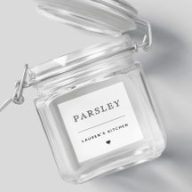 モダンシンプル防水キッチンスパイス瓶ラベル